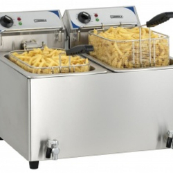 friteuse double 2*10L